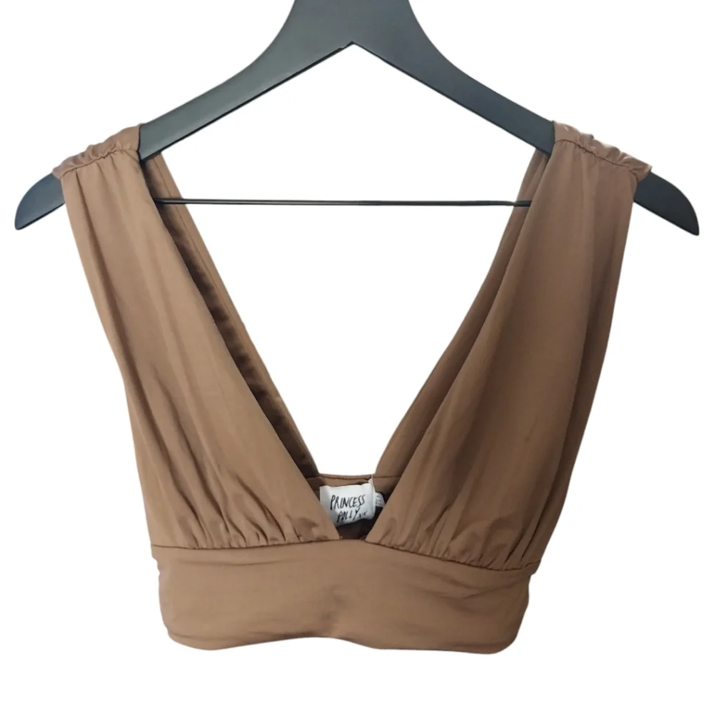 Princess Polly Suki Crop Top Women's Size 2 - Picture 1 of 7